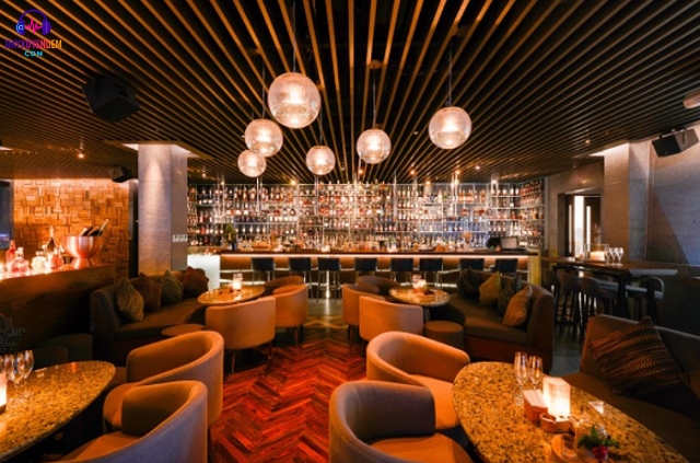 Lounge bar với không gian thư giãn, thoải mái và sang trọng